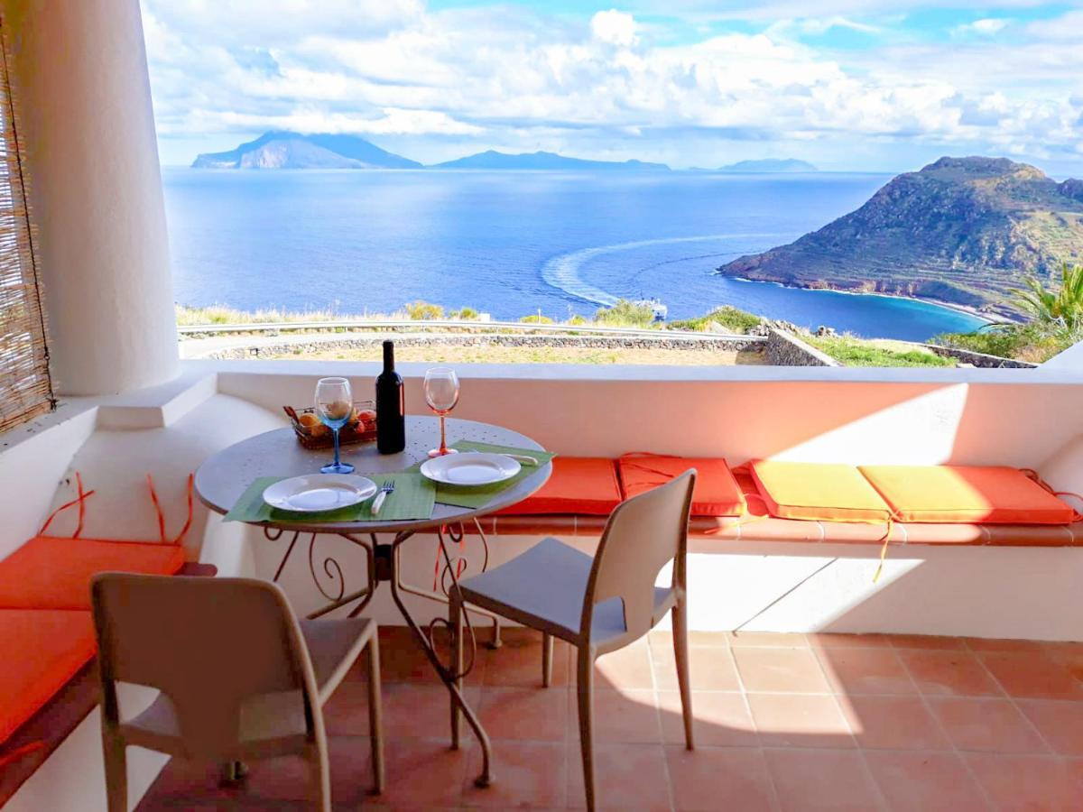 Residence Gregory Filicudi Pecorini Bagian luar foto